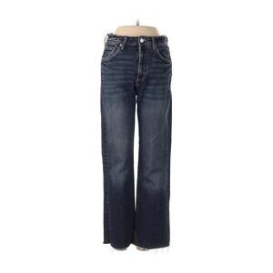 ZARA Cropped Straight-Leg Jeans - Size 2